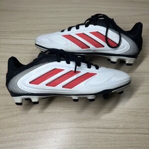 Adidas Copa Pure 3 Club FG Soccer Cleats White Red Black IE1197 Kids Size 2